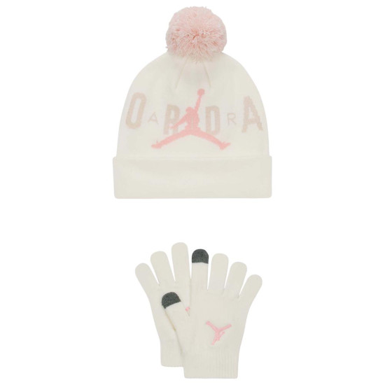 Jordan Παιδικό σετ σκουφάκι & γάντια Pom Beanie/Gloves Set